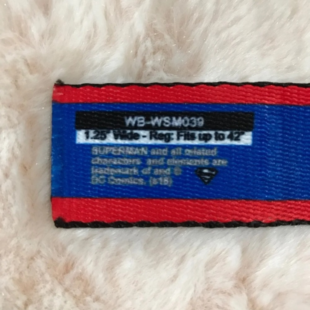 SOLD! Buckle-Down Superman Logo Belt - Picture 6 of 10